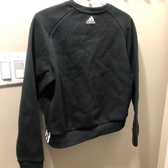 Large Black Adidas Sweater - Picture 2 of 3
